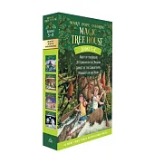 神奇樹屋 5-8集盒裝英文故事書 Magic Tree House Volumes 5-8 Boxed Set