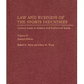 Law and Business of the Sports Industries