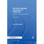 Second-Language Acquisition in Childhood: Preschool Children