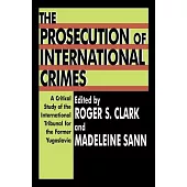 Prosecution of International Crimes