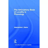 The Articulatory Basis of Locality in Phonology