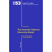 The Semantic Salience Hierarchy Model: The L2 Acquisition of Psych Predicates