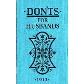 Don’ts for Husbands