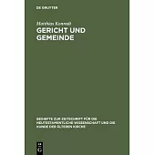 Gericht Und Gemeinde