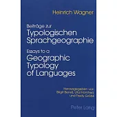 Beitraege Zur Typologischen Sprachgeographie - Essays to a Geographic Typology of Languages: Herausgegeben Von Brigit Benes, Uta Fromherz Und Fredy Gr