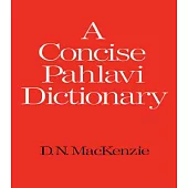 A Concise Pahlavi Dictionary