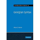 Georgian Syntax: A Study in Relational Grammar