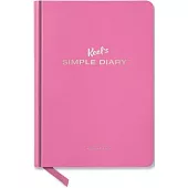 Keel’s Simple Diary (Pink): The Ladybug Edition