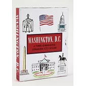 華盛頓迷你立體書(可伸展成150公分街景)Washington, D.C.: A Three-Dimensional Expanding City Skyline
