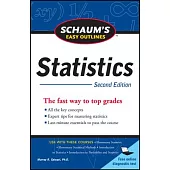 Schaum’s Easy Outlines Statistics