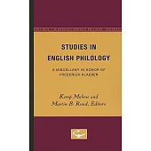 Studies in English Philology: A Miscellany in Honor of Frederick Klaeber