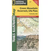 National Geographic Trails Illustrated Map Green Mountain Reservoir / Ute Pass