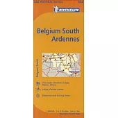 Michelin Map Belgium South Ardennes