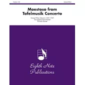 Maestoso From Tafelmusik Concerto: For Brass Quintet Score and Parts