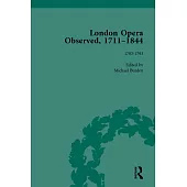 London Opera Observed 1711-1844