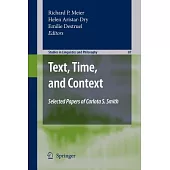 Text, Time, and Context: Selected Papers of Carlota S. Smith