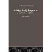 A Modern English Grammar on Historical Principles: Volume 3