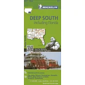 Michelin USA Deep South Including Florida Map 177