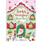 Santa’s workshop sticker book