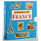 法國迷你立體書(可伸展成150公分街景)France: A Three-Dimensional Expanding Country Guide