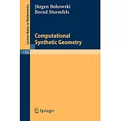 Computational Synthetic Geometry