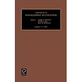 Advances in Management Accounting, 1999