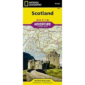 Scotland Adventure Travel Map