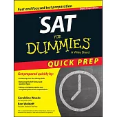 Sat for Dummies: Quick Prep Edition