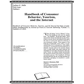 Handbook of Consumer Behavior, Tourism, and the Internet