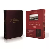 The Charles F. Stanley Life Principles Bible: New American Standard Bible Burgundy Leathersoft