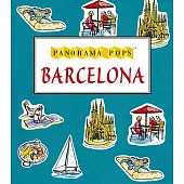 巴塞隆納迷你立體書(可伸展成150公分街景)Barcelona: Panorama Pops