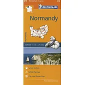 Michelin Regional Maps: France: Normandy Map 513