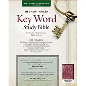 Hebrew-Greek Key Word Study Bible: New American Standard Bible, Burgundy, Bonded Leather, with Ribbon Marker