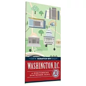 City Scratch-Off Map - Washington, D.C.: A Sightseeing Scavenger Hunt