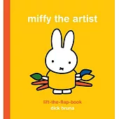 《米飛兔小小藝術家》翻翻機關書 Miffy the Artist Lift-the-Flap Book