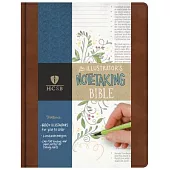 The Illustrator’s Note-Taking Bible: Holman Christian Standard Bible, British Tan Leathertouch, The Illustrator’s Notetaking Bib