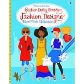 Sticker Dolly Dressing Fashion Designer New York Collection