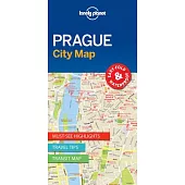 Lonely Planet City Map Prague