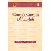 Women’s Names in Old English