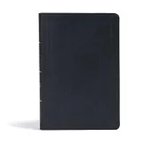 Holy Bible: Christian Standard Bible, Black Leathertouch, Giant Print Reference