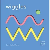 Touchthinklearn: Wiggles: (childrens Books Ages 1-3, Interactive Books for Toddlers, Board Books for Toddlers)