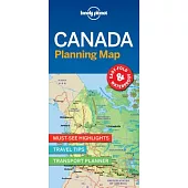 Lonely Planet Canada Planning Map