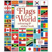 Flags of the World Colouring & Sticker Book