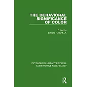 The Behavioral Significance of Color