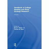 Handbook of College Reading and Study Strategy Research