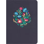 Rvr 1960 Biblia Compacta Letra Grande Bordado Sobre Tela