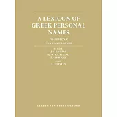 A Lexicon of Greek Personal Names: Volume V.C: Inland Asia Minor