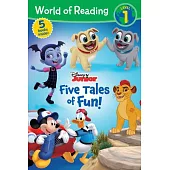World of Reading Disney Junior Five Tales of Fun!