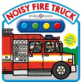 救援交通工具音效硬頁翻翻書Noisy Fire Truck Sound Book