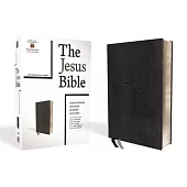 The Jesus Bible: New International Version, Black, Leathersoft